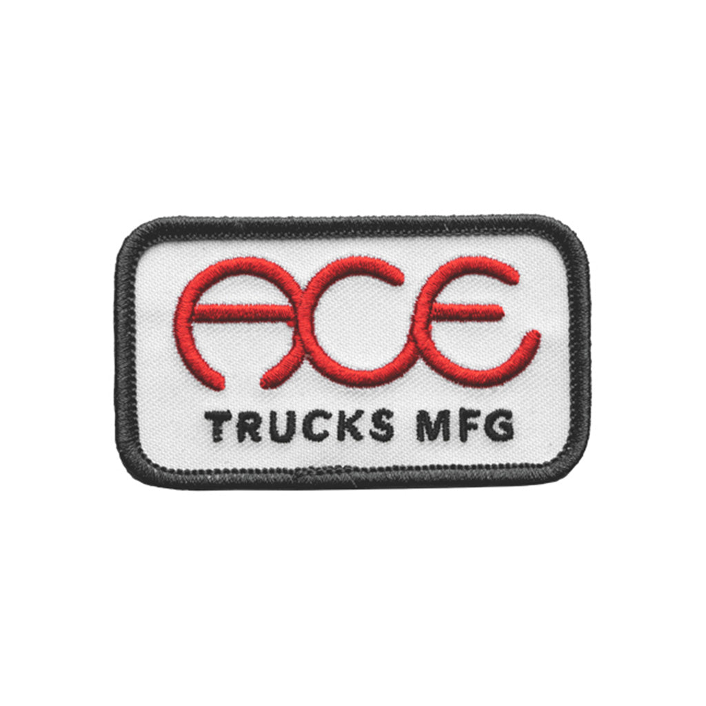 Ace Rings Sticky Patch - 2.75" Black/Red