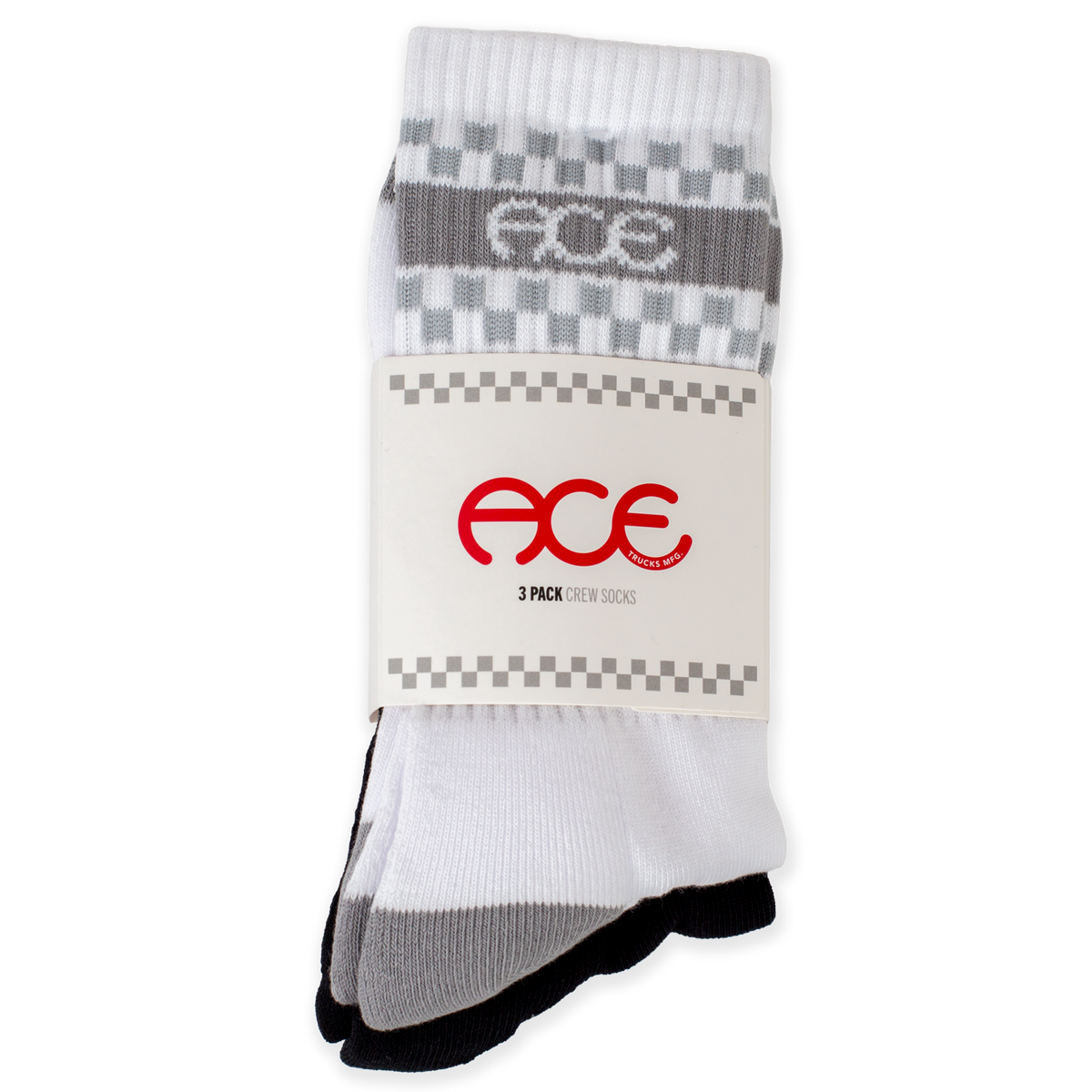 Ace Socks - 3 Pack - Logo