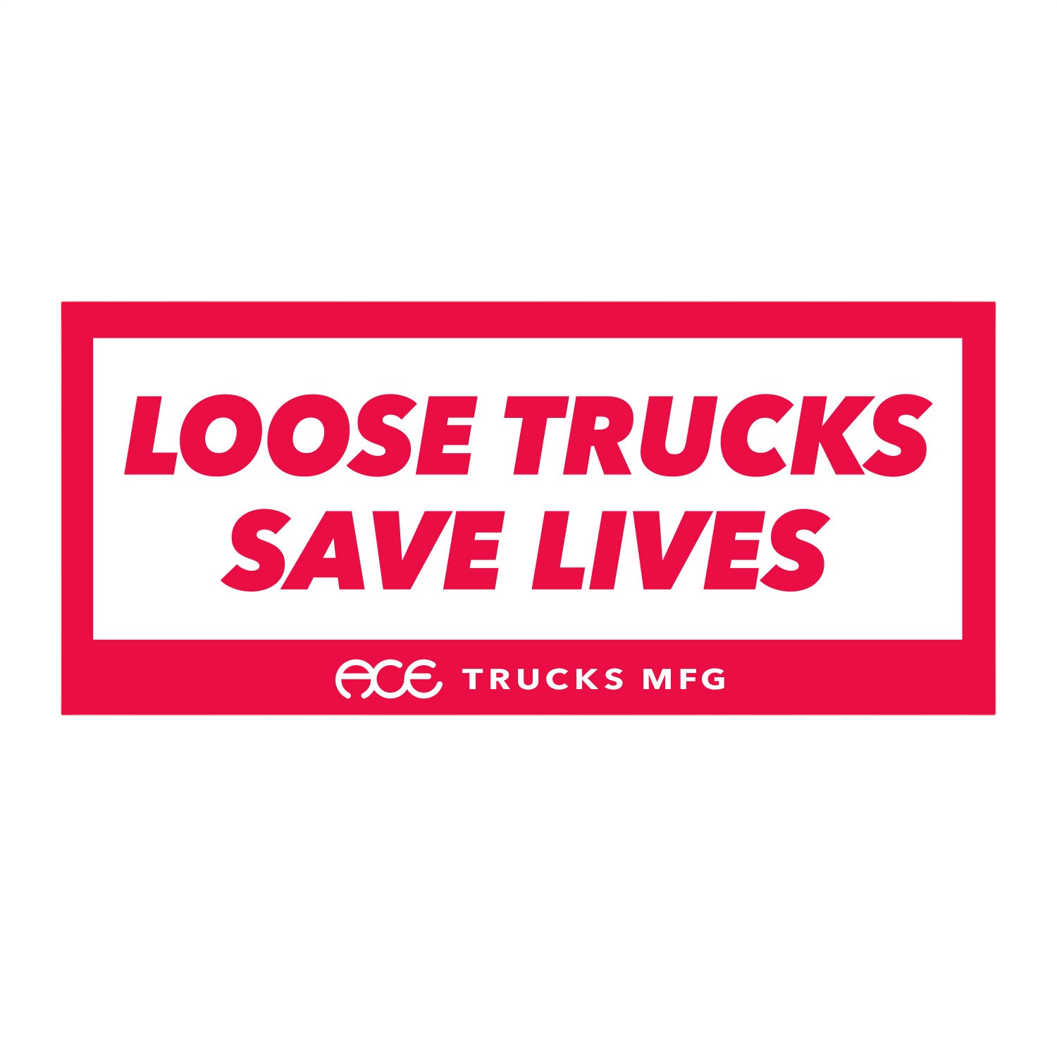 Ace Loose Trucks 5" Sticker