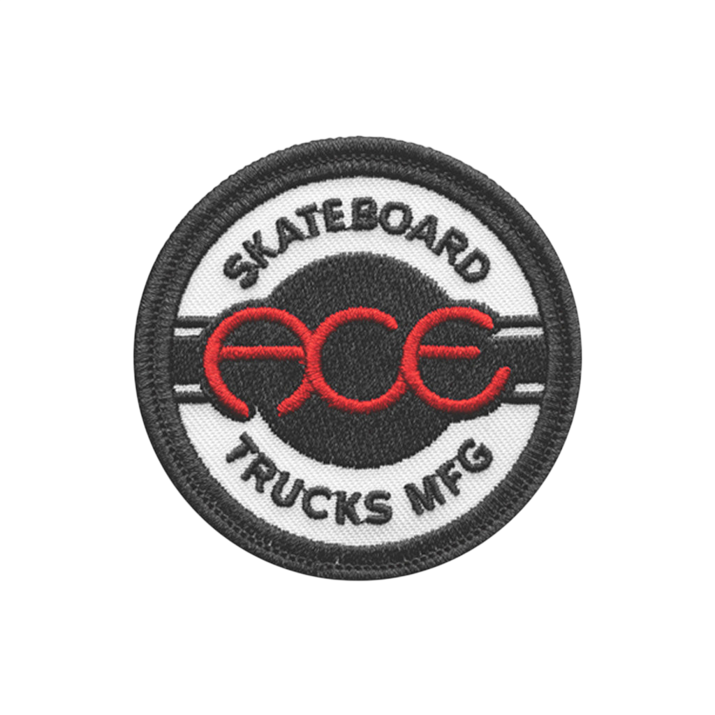 Ace Seal Sticky Patch - 2.5" Black/Red