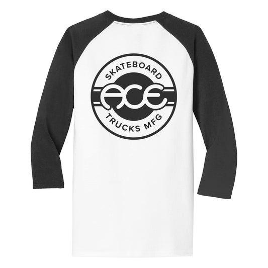 Ace Beer League Tee - White / Black