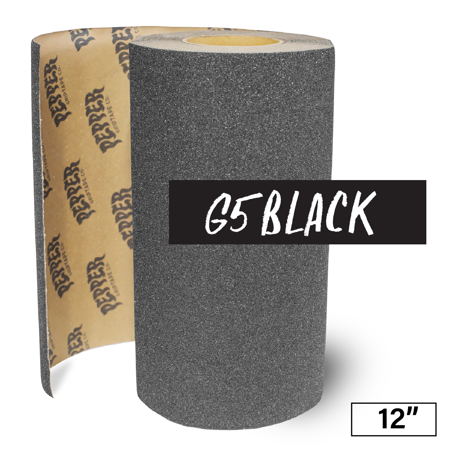 Pepper G5 Black Grip Roll 12"