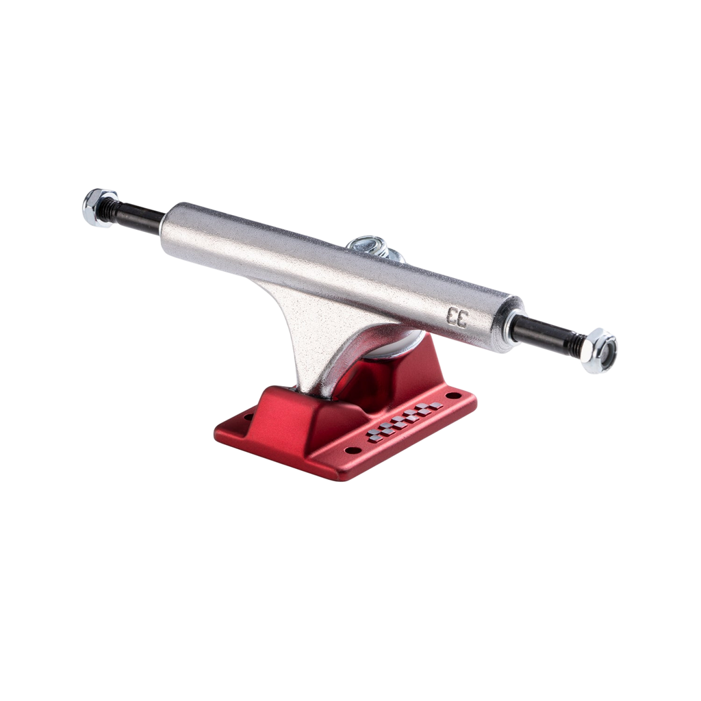 Ace Classic Skateboard Truck Red Silver