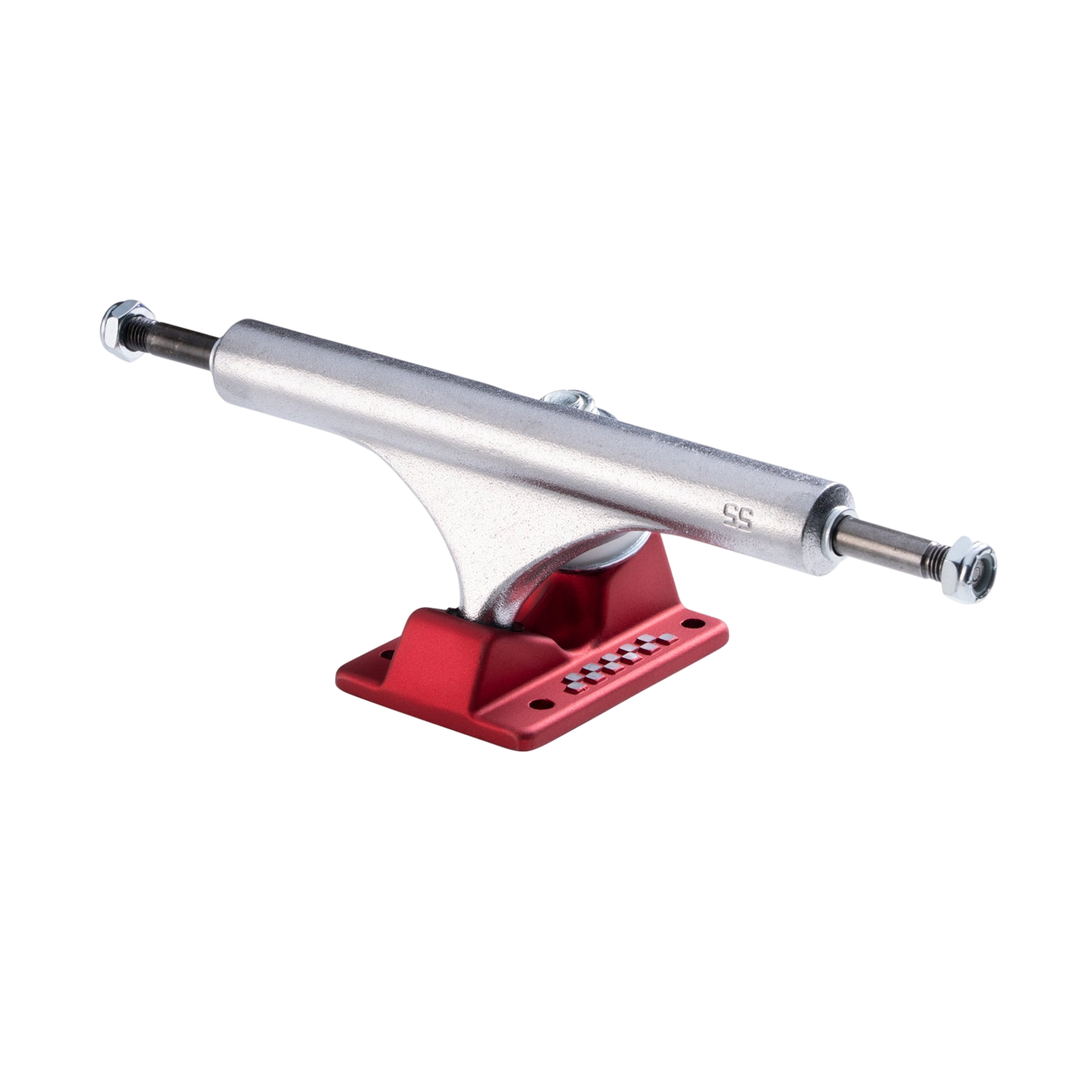 Ace Classic Skateboard Truck - Red / Silver